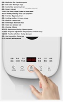 220V 1.5L domowy czajnik elektryczny automatyczne szkło zdrowie konserwujące garnek przenośny Mini multicooker herbata deser kuchenka 2